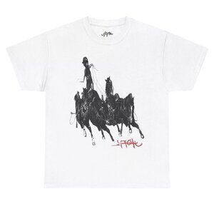 NWT Cactus Jack By Travis Scott Circus Maximus Live Tee White XL